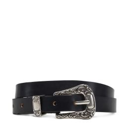 Снимка на Дамски колан ONLY Onlty Slim Leather Wester Jeans Belt Acc 15338269 Черен
