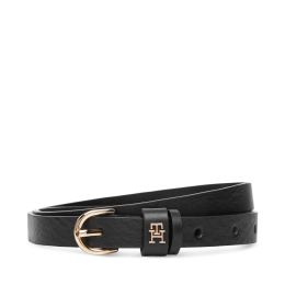 Снимка на Дамски колан Tommy Hilfiger Essential Effortless 1.5 AW0AW17759 Черен