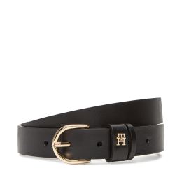 Снимка на Дамски колан Tommy Hilfiger Essential Effortless 2.5 Go AW0AW16836 Черен