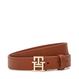 Снимка на Дамски колан Tommy Hilfiger Th Modern 2.5 AW0AW17496 Кафяв