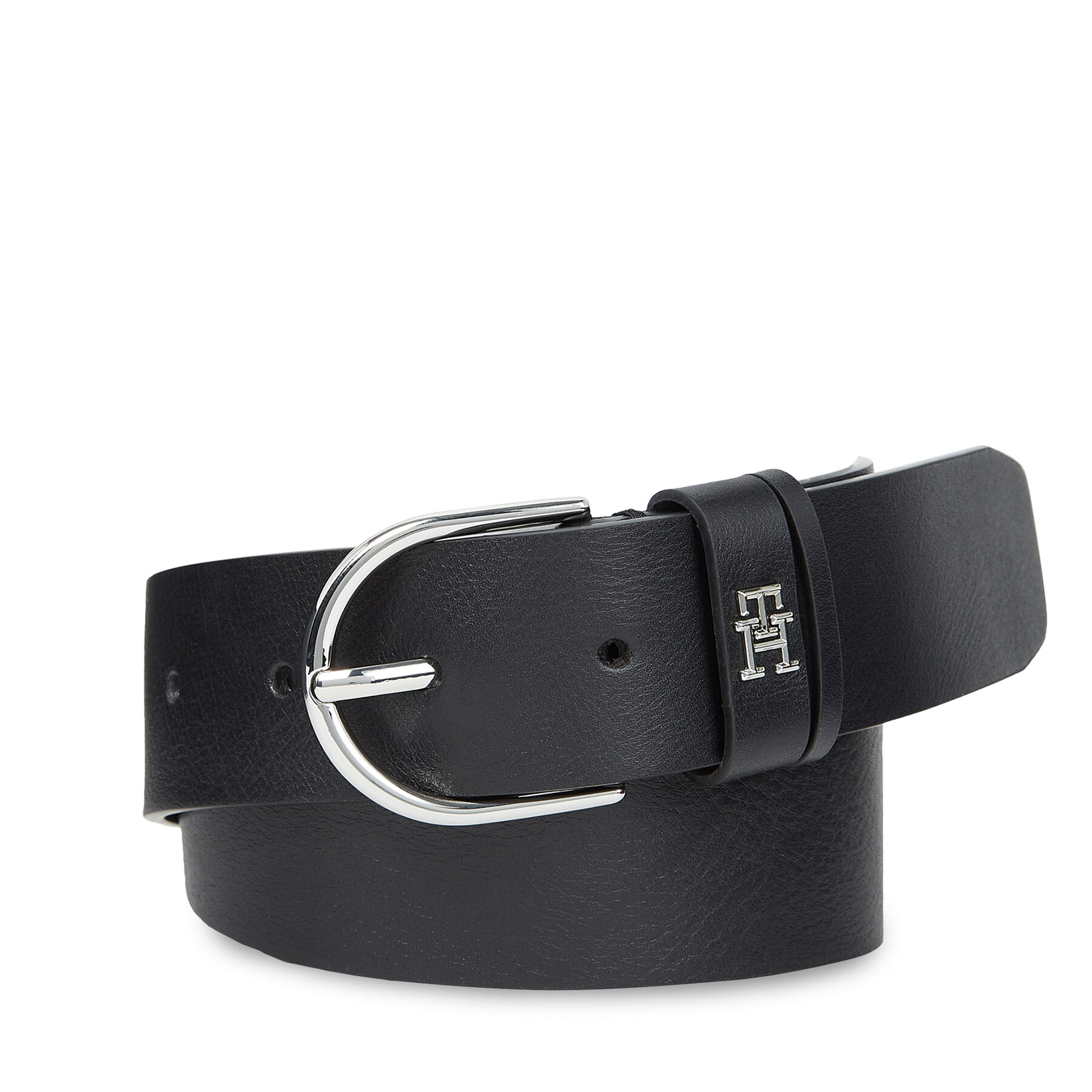 Снимка на Дамски колан Tommy Hilfiger Th Timeless 3.5 AW0AW15387 Черен