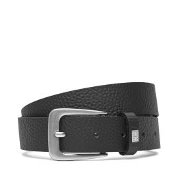 Снимка на Дамски колан Tommy Jeans Tjw Heritage Leather Belt 3.0 AW0AW17586 Черен