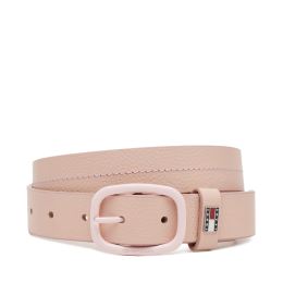 Снимка на Дамски колан Tommy Jeans Tjw Oval Tonal 3.0 AW0AW17392 Розов