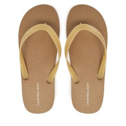 Снимка на Джапанки Calvin Klein Jeans Thong+ Tpu YM0YM01265 Бежов