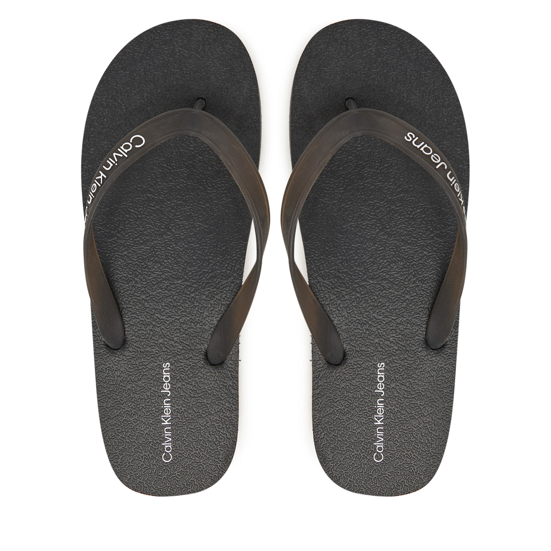 Снимка на Джапанки Calvin Klein Jeans Thong+ Tpu YM0YM01265 Черен