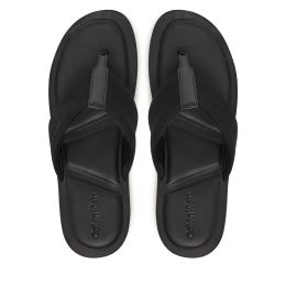 Снимка на Джапанки Calvin Klein Toepost Cv Logo HM0HM01745 Черен