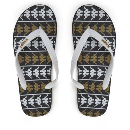 Снимка на Джапанки Kappa 371D2UW White - Black - Green Military Цветен
