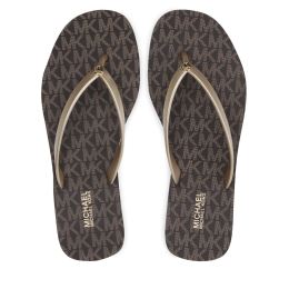 Снимка на Джапанки MICHAEL Michael Kors Jinx Flip Flop 40S1JIFA1Q Златист