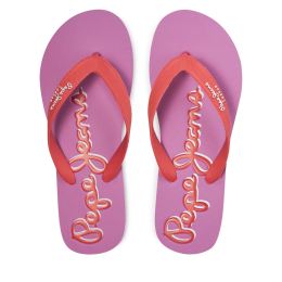Снимка на Джапанки Pepe Jeans Bay Beach Brand W PLS70157 Червен
