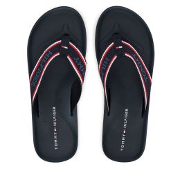 Снимка на Джапанки Tommy Hilfiger Comfort Hilfiger Beach Sandal FM0FM05510 Тъмносин