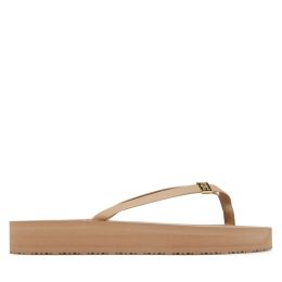 Снимка на Джапанки Tommy Hilfiger Elevated Chic Beach Sandal FW0FW08523 Бежов