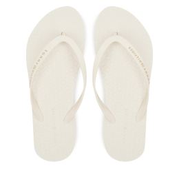 Снимка на Джапанки Tommy Hilfiger Hilfiger Strap Beach Sandal FW0FW08736 Екрю