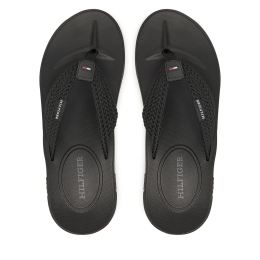 Снимка на Джапанки Tommy Hilfiger Molded Web Beach Sandal FM0FM05434 Черен