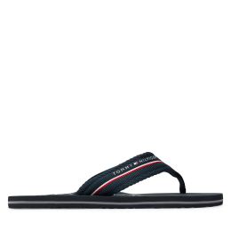 Снимка на Джапанки Tommy Hilfiger Web Beach Sandal FM0FM05340 Тъмносин