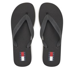 Снимка на Джапанки Tommy Jeans Tjm Beach Sandal EM0EM01560 Черен