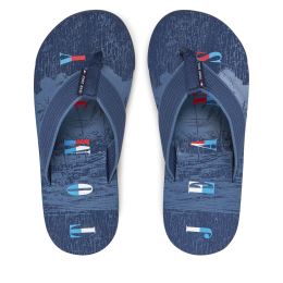 Снимка на Джапанки Tommy Jeans Tjm Elevated Beach Sandal EM0EM01561 Син