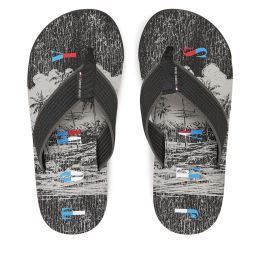 Снимка на Джапанки Tommy Jeans Tjm Elevated Beach Sandal EM0EM01561 Черен