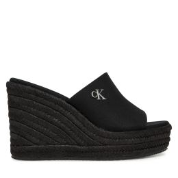 Снимка на Еспадрили Calvin Klein Jeans Wedge Rope Slide Mg YW0YW01699 Черен