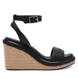 Снимка на Еспадрили Calvin Klein Wedge Sandal 70 - He HW0HW02376 Черен