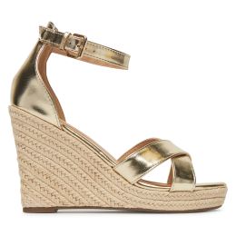 Снимка на Еспадрили ONLY Shoes Onlamelia-18 Pu Foil Wedge 15335554 Златист