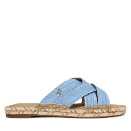 Снимка на Еспадрили Tommy Hilfiger Chambray Espadrille Mule FW0FW08501 Син