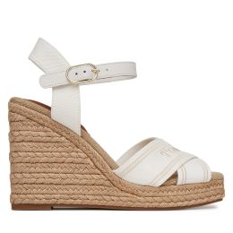 Снимка на Еспадрили Tommy Hilfiger Tommy Hilfiger Espad High Wedge FW0FW08668 Екрю