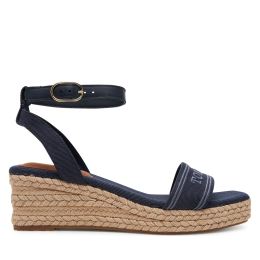 Снимка на Еспадрили Tommy Hilfiger Tommy Hilfiger Espad Mid Wedge FW0FW08805 Тъмносин