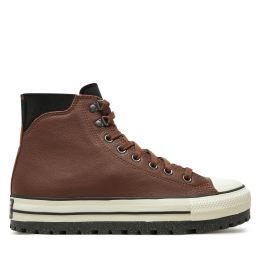 Снимка на Зимни обувки Converse Chuck Taylor All Star City Trek Waterproof A08559C Кафяв