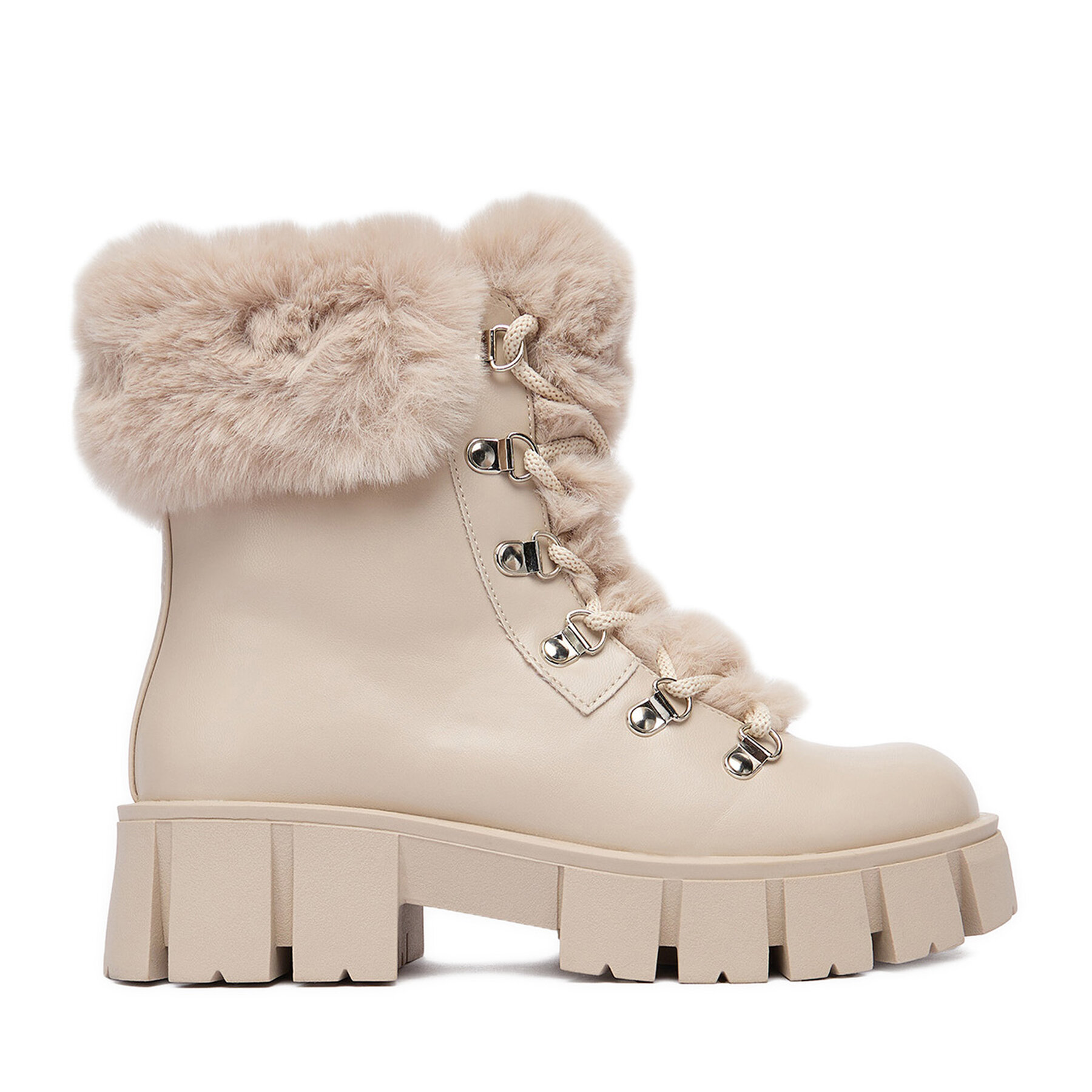Снимка на Зимни обувки DeeZee 90190-6 Екрю