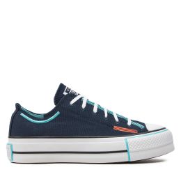 Снимка на Кецове Converse Chuck Taylor All Star Lift Platform Color Pop Ox A07597C Черен