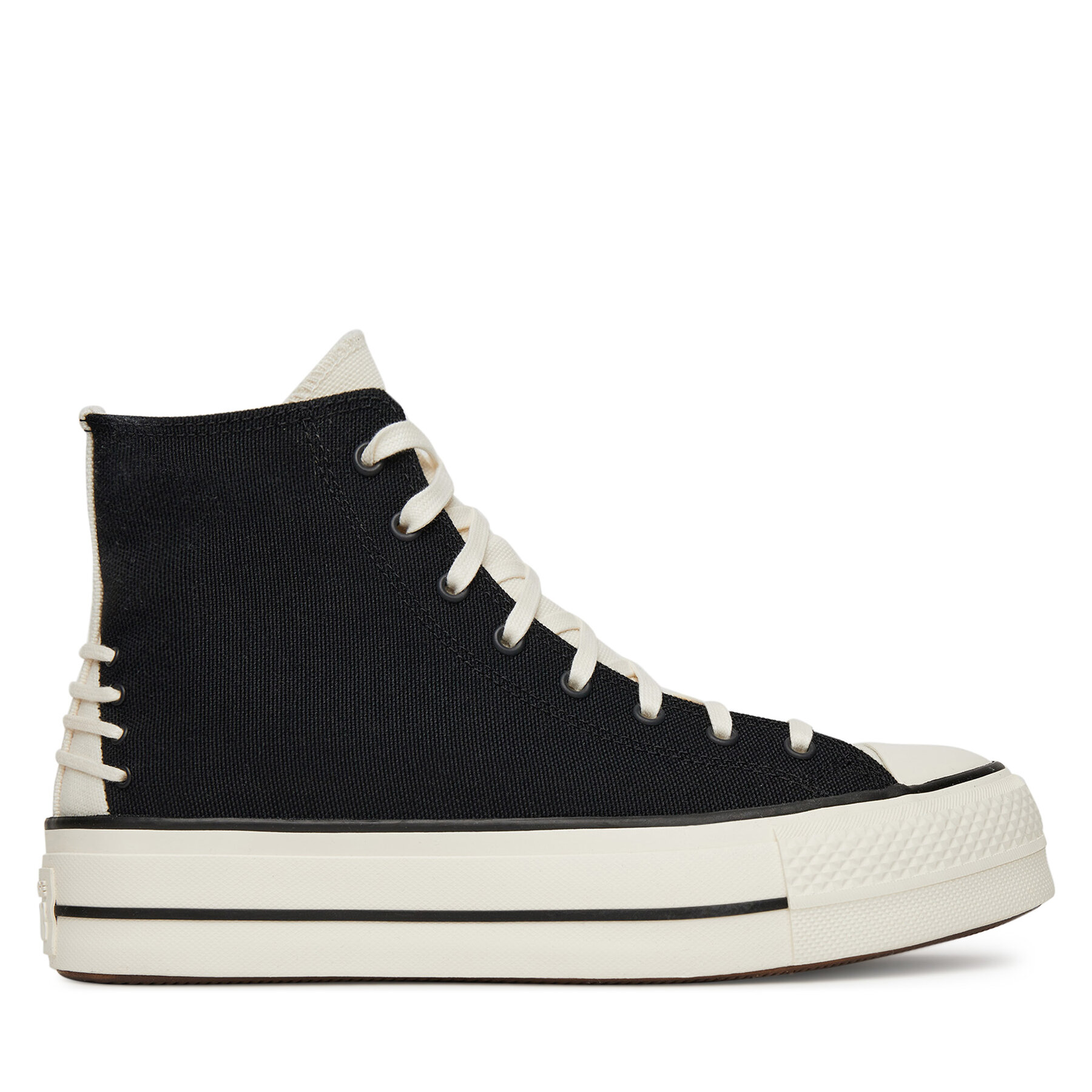 Снимка на Кецове Converse Chuck Taylor All Star Lift Platform Crafted Laces A12552C Черен