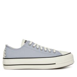 Снимка на Кецове Converse Chuck Taylor All Star Lift Platform Crafted Laces A12553C Виолетов