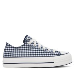 Снимка на Кецове Converse Chuck Taylor All Star Lift Platform Gingham A13664C Тъмносин
