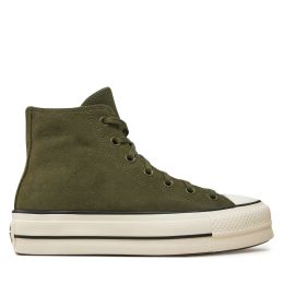 Снимка на Кецове Converse Chuck Taylor All Star Lift Platform Hi A11144C Зелен