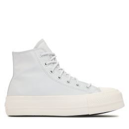 Снимка на Кецове Converse Chuck Taylor All Star Lift Platform Leather A05248C Светлосиньо