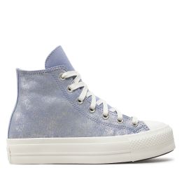 Снимка на Кецове Converse Chuck Taylor All Star Lift Platform Suede Shimmer Hi A11549C Виолетов