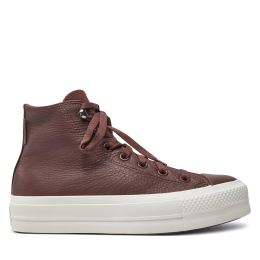 Снимка на Кецове Converse Chuck Taylor All Star Lift Platform Water Repellent Leather A10362C Кафяв