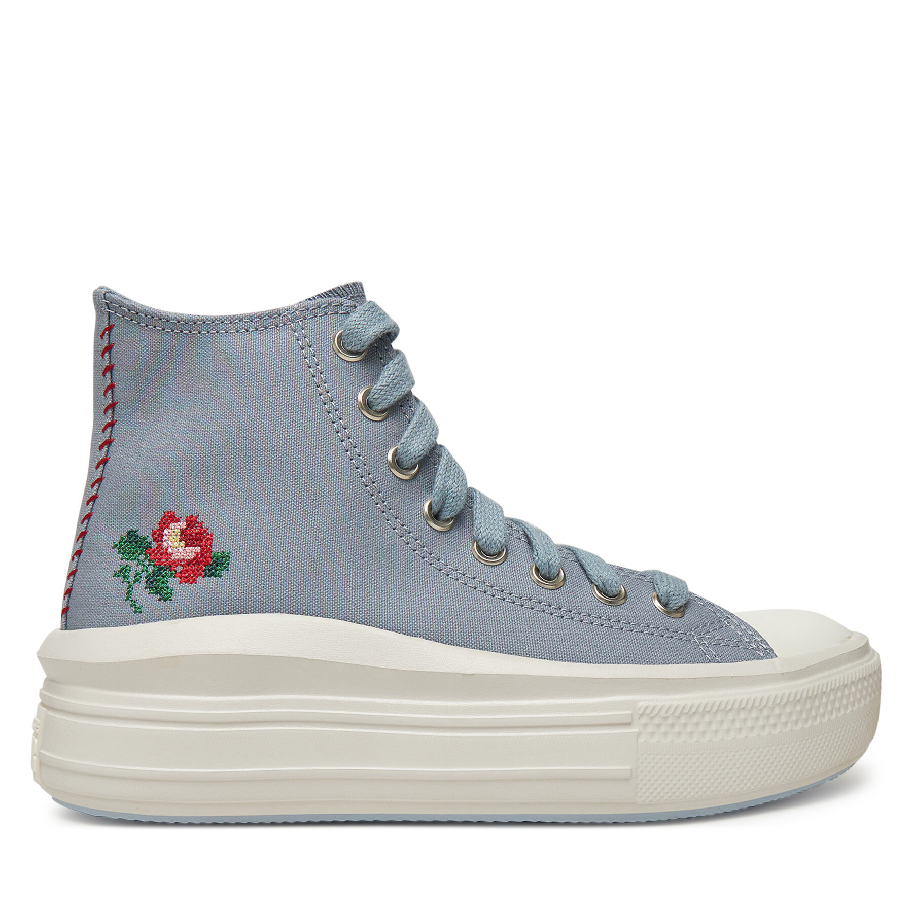 Снимка на Кецове Converse Chuck Taylor All Star Move Platform Rose A12571C Сив