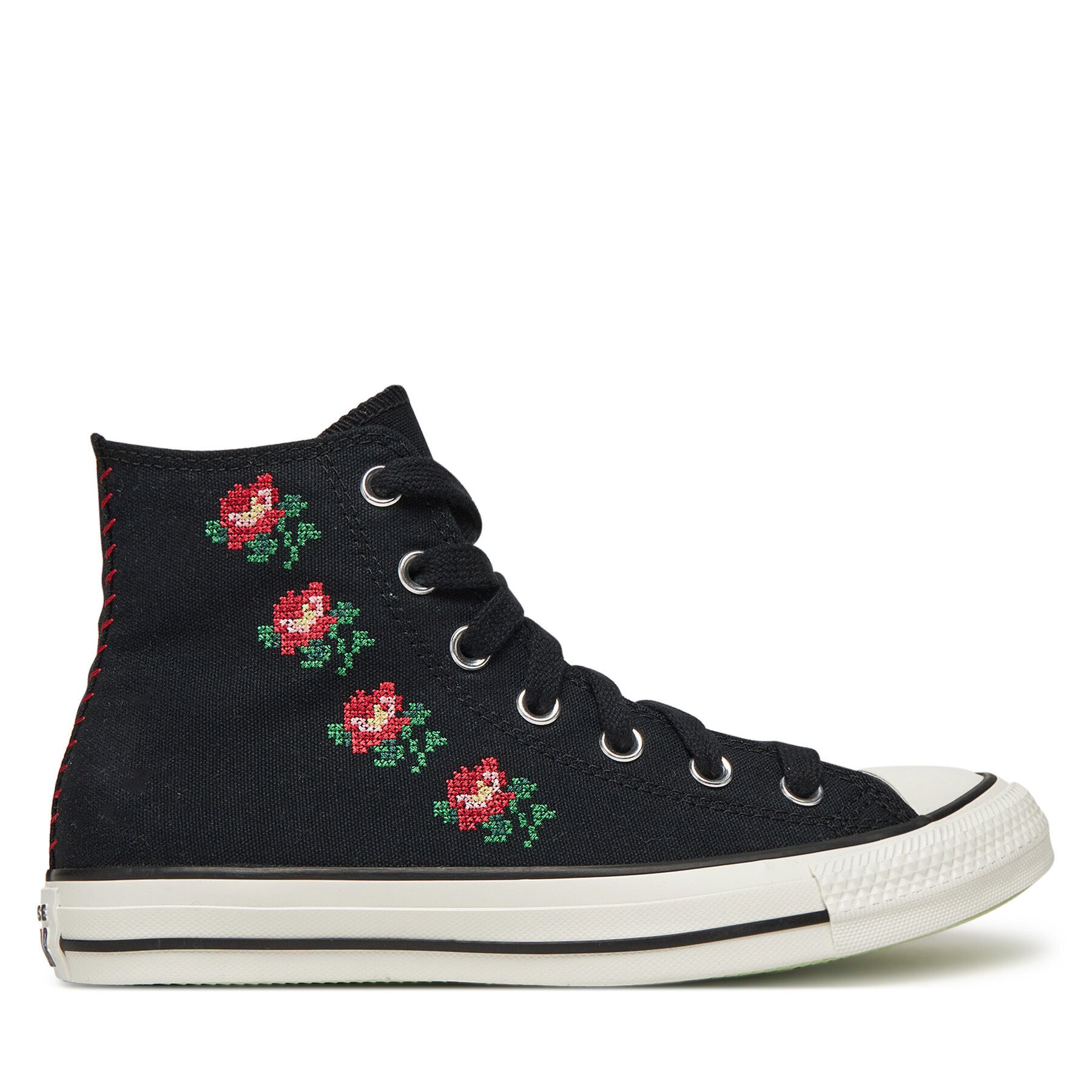 Снимка на Кецове Converse Chuck Taylor All Star Rose Cross Stitch A13657C Черен