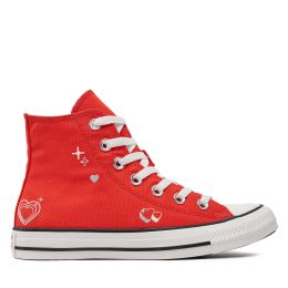 Снимка на Кецове Converse Chuck Taylor All Star Y2K Heart A09117C Червен