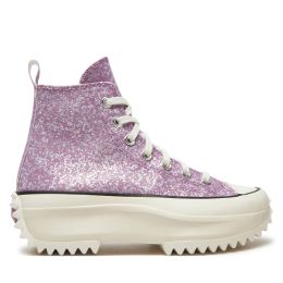 Снимка на Кецове Converse Run Star Hike Platform Glitter A10096C Розов
