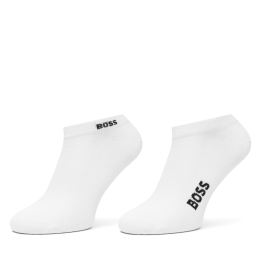 Снимка на Комплект 2 чифта къси чорапи дамски BOSS 50502054 Бял