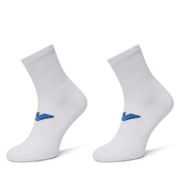 Снимка на Комплект 2 чифта къси чорапи мъжки Emporio Armani EM000540 AF12299 M0082 Бял