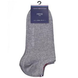 Снимка на Комплект 2 чифта къси чорапи мъжки Tommy Hilfiger 342023001 Сив