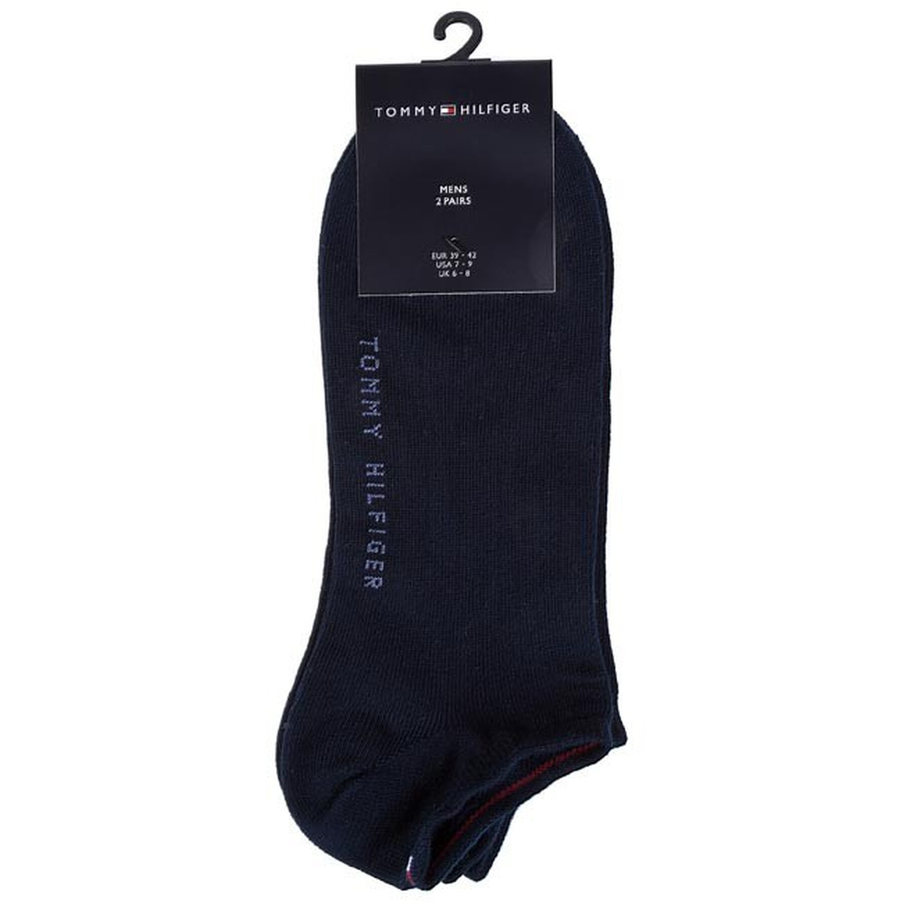 Снимка на Комплект 2 чифта къси чорапи унисекс Tommy Hilfiger 342023001 Тъмносин
