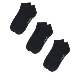 Снимка на Комплект 3 чифта къси чорапи дамски Sprandi 0WB-001-AW23 (3-pack) Черен