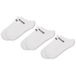 Снимка на Комплект 3 чифта къси чорапи дамски Vans Classic Kick VN000XNRWHT Бял