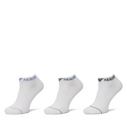 Снимка на Комплект 3 чифта къси чорапи мъжки Emporio Armani EM000550 AF12276 M0066 Бял