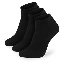Снимка на Комплект 3 чифта къси чорапи мъжки Sprandi 0MB-003-SS24 (3-pack) Черен