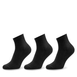Снимка на Комплект 3 чифта къси чорапи мъжки Vans Classic Ankle VN000FV7BLK1 Черен